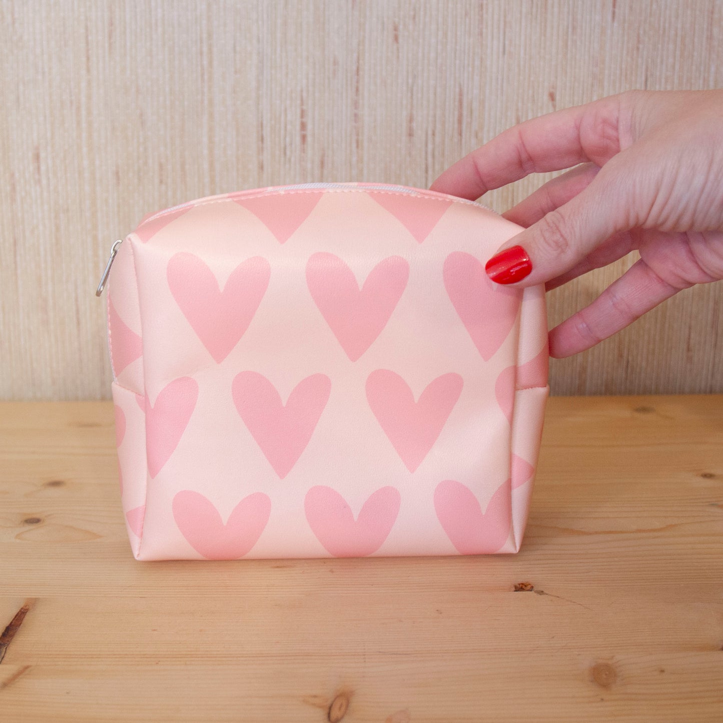 Nécessaire Napa 16 x 14 cm PINK HEARTS