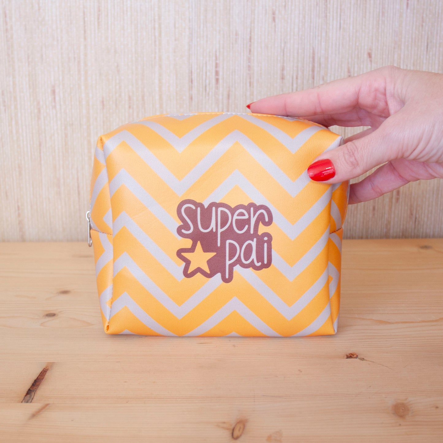 Nécessaire Napa 16 x 14 cm SUPER PAI YELLOW