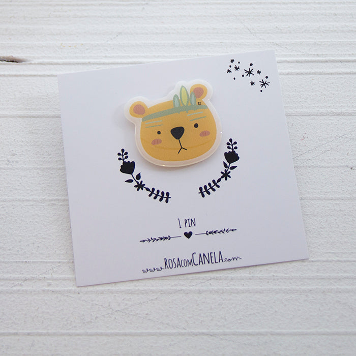 Pin Urso Amarelo