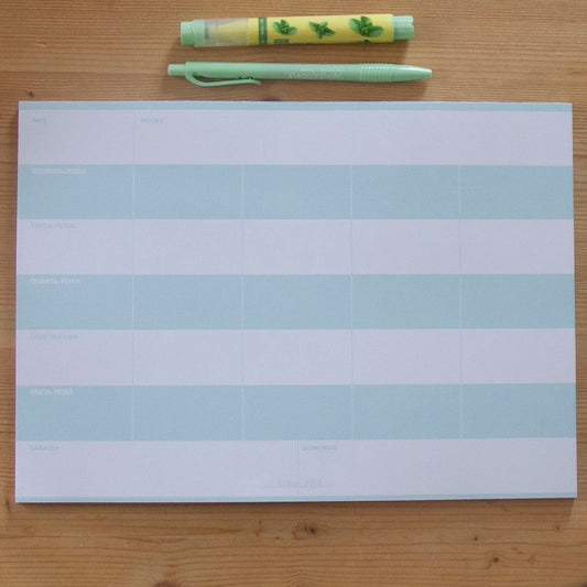 Planner A4 Menta