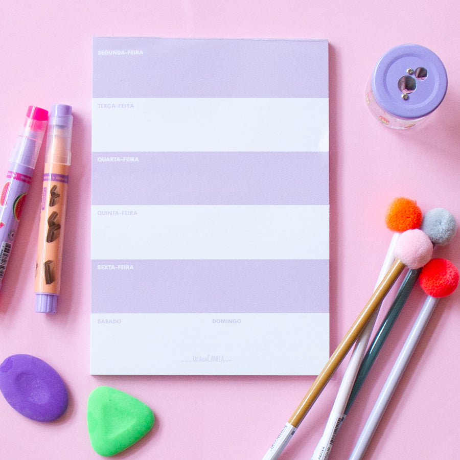 Planner A5 Pastel Lilac