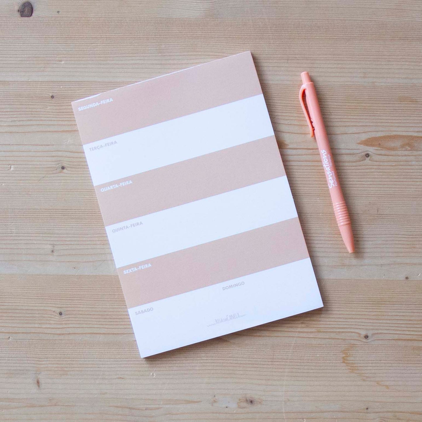 Planner A5 Pastel Peach