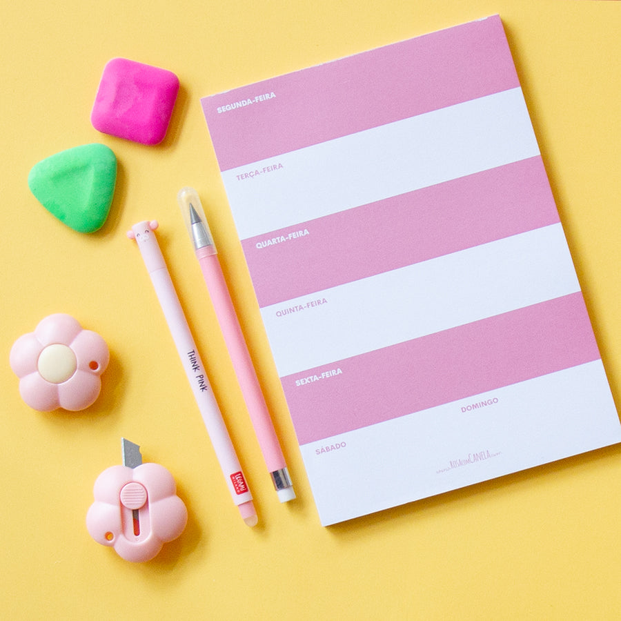 Planner A5 Pastel Pink