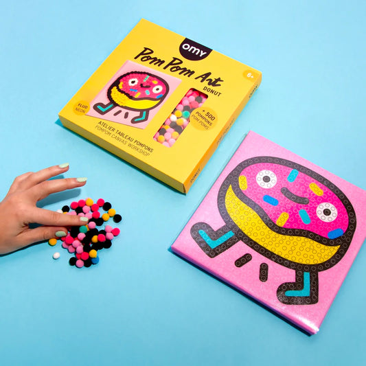 Tela Pom Pom Art DONUT