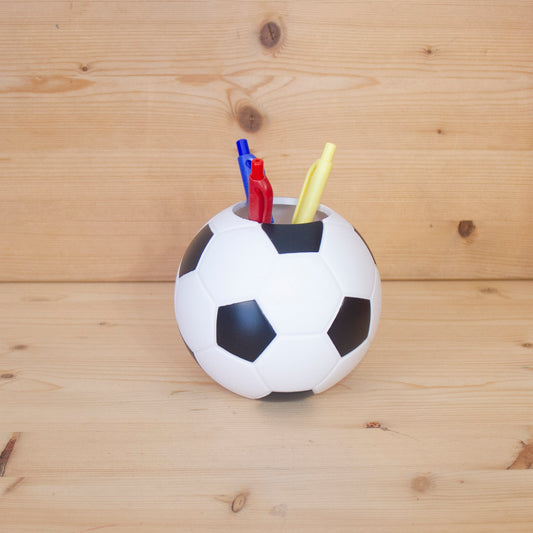 Porta Canetas Bola de Futebol