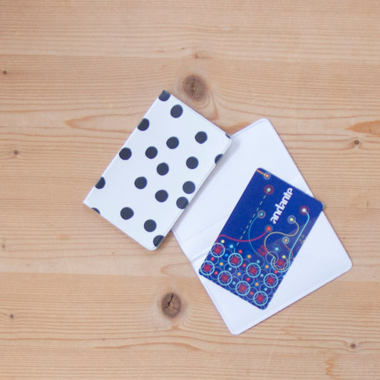 Porta Cartões Napa 6 x 9 cm CLASSIC DOTS