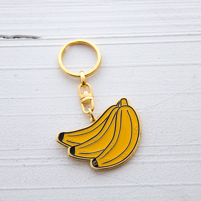 Porta Chaves Metal Banana