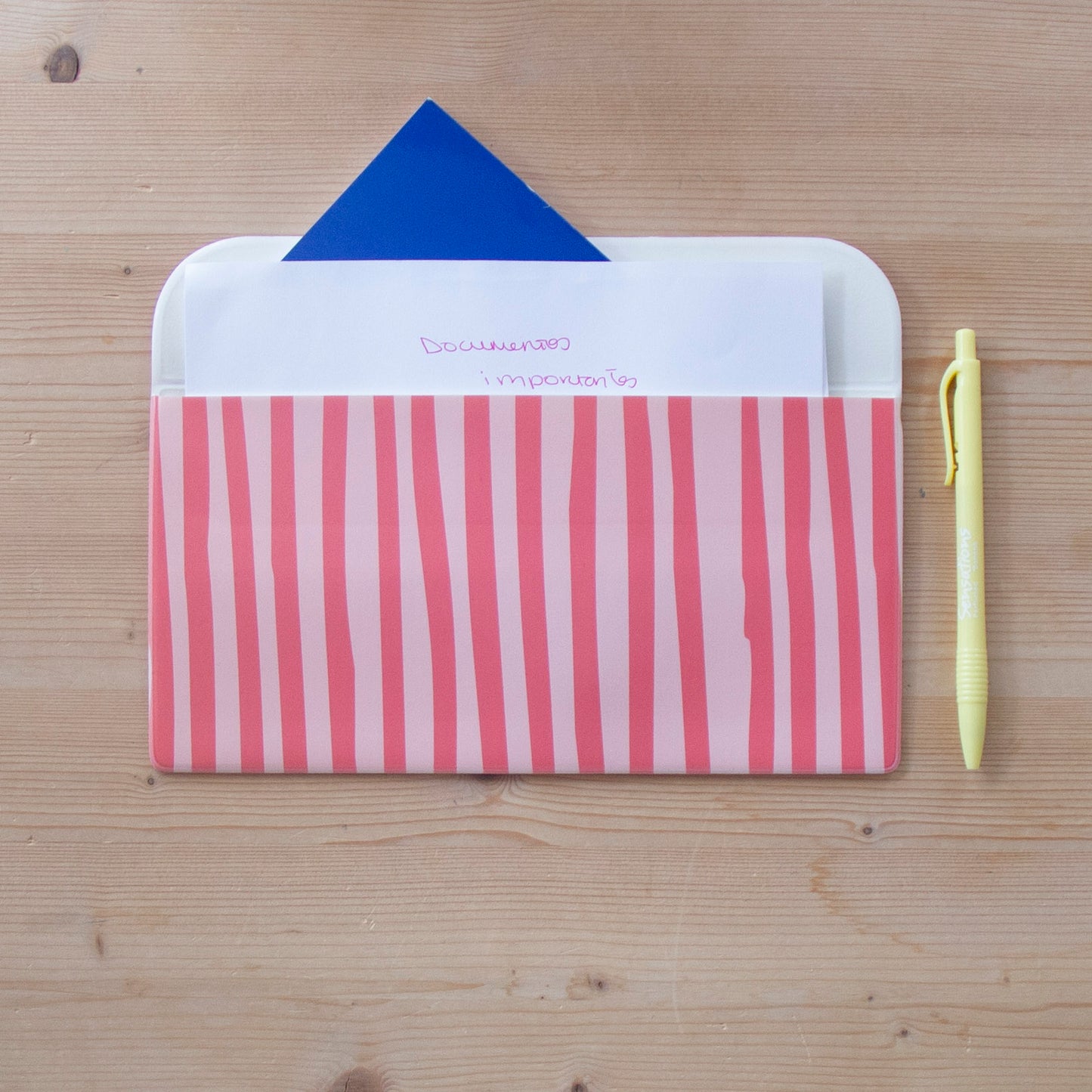 Porta Documentos Napa 24,5 x 13 cm FUN STRIPES