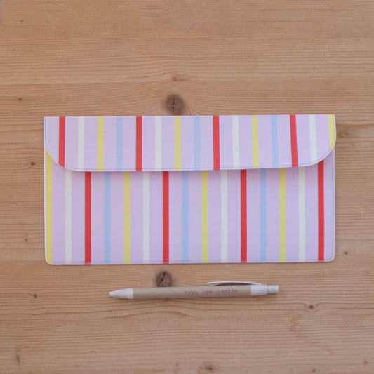 Porta Documentos Napa 24,5 x 13 cm COOL STRIPES