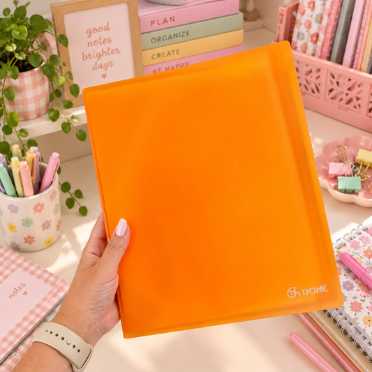 Portfolio A4 30 Micas LARANJA