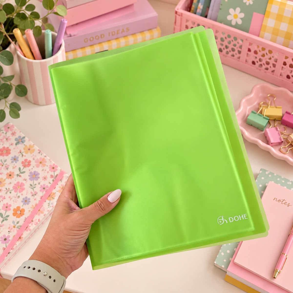 Portfolio A4 30 Micas VERDE