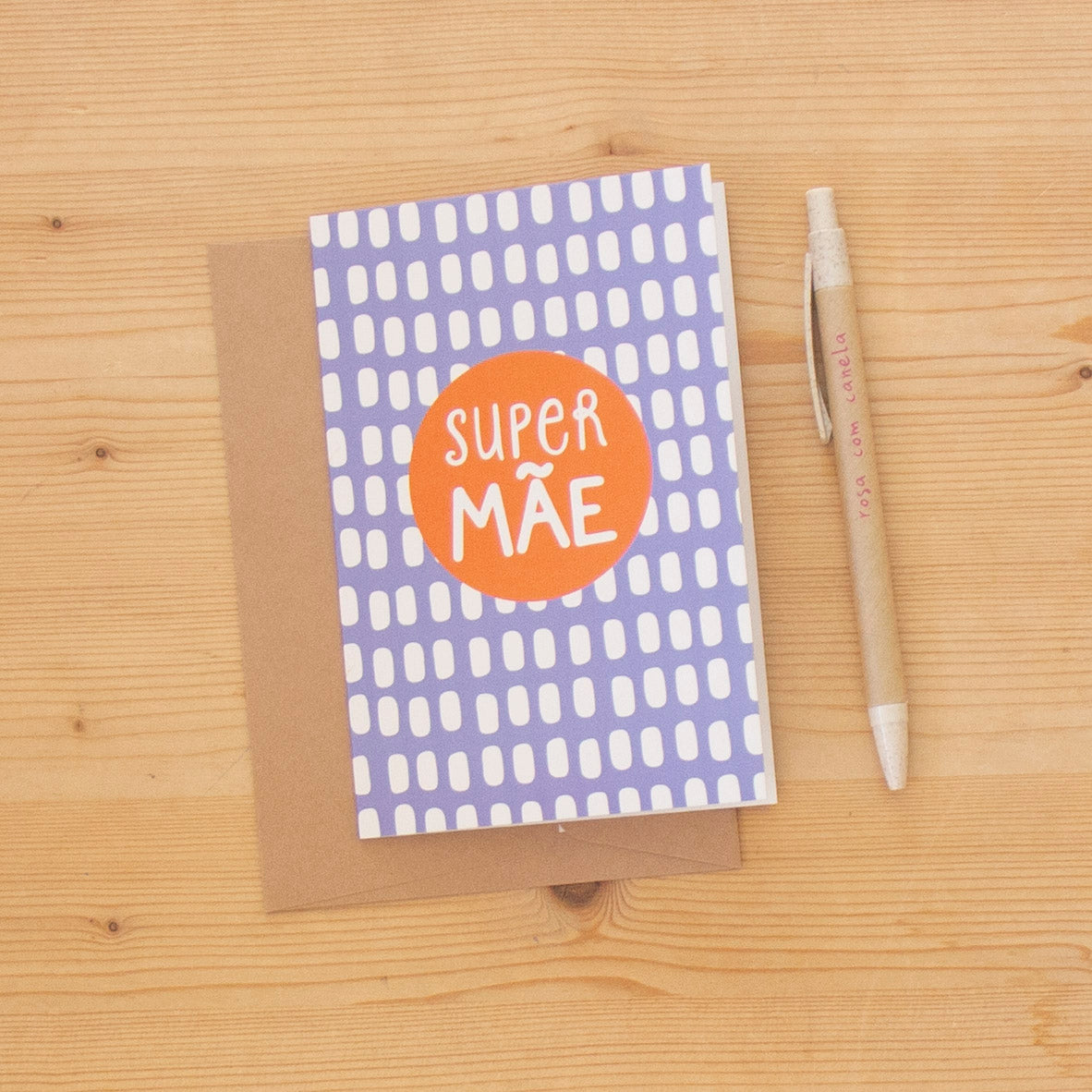 Postal Super Mãe Blue