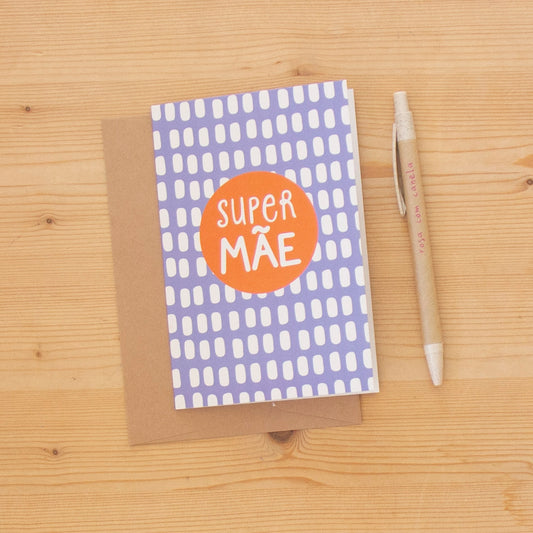Postal Super Mãe Blue