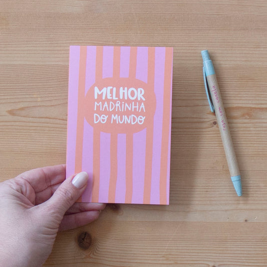 Postal Melhor Madrinha do Mundo