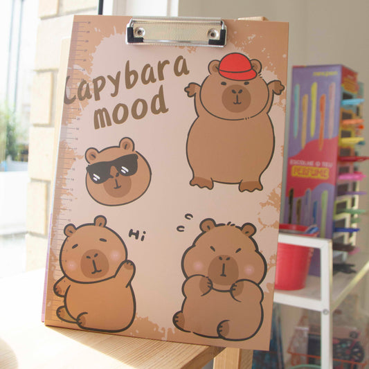 Prancheta A4 Capivara Mood