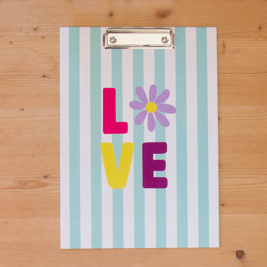 Prancheta A4 RCC LOVE MINT