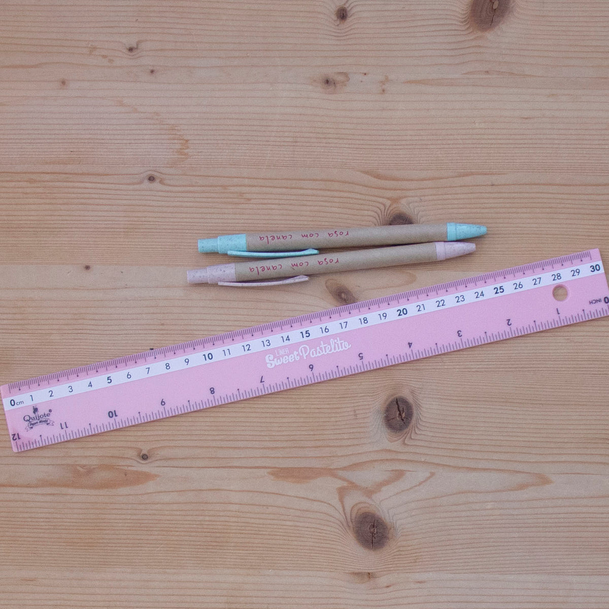 Régua 30 cm Pastel ROSA