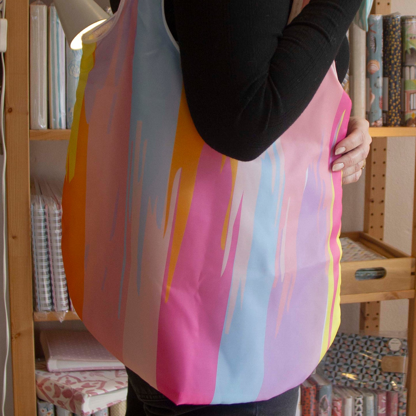 Saco de Compras (Eco Bag) PASTEL STRIPES