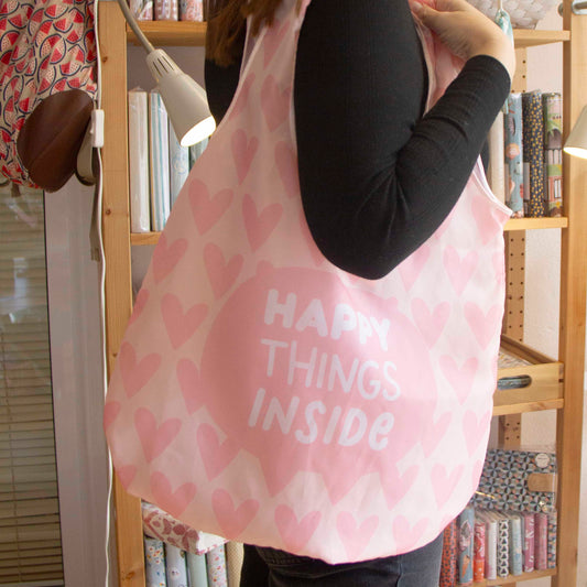 Saco de Compras (Eco Bag) PINK HEARTS