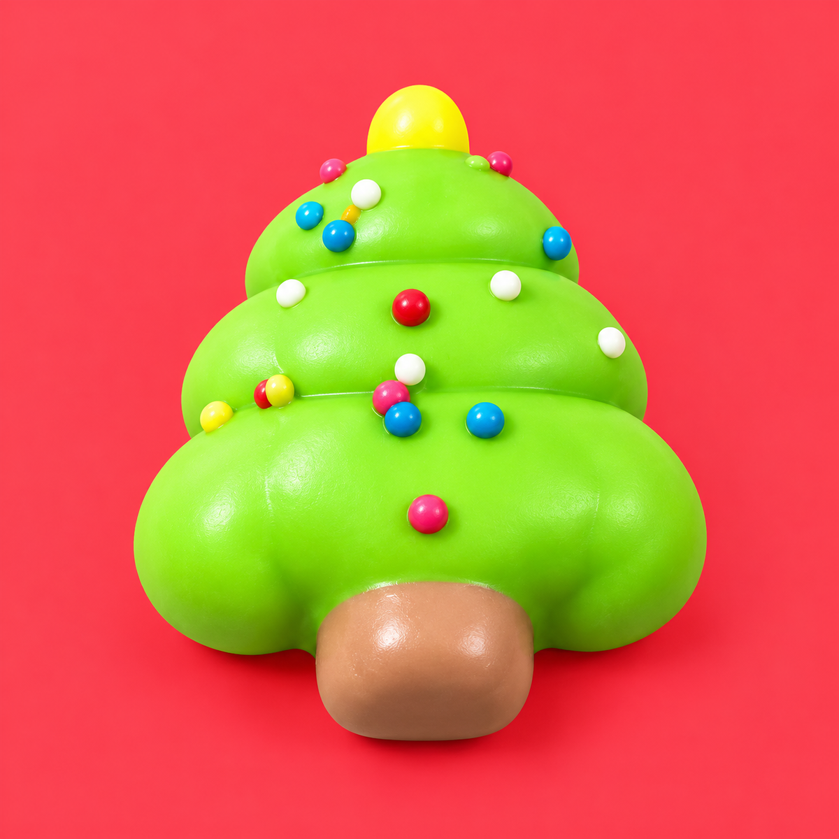 Squishy Crocante Árvore de Natal