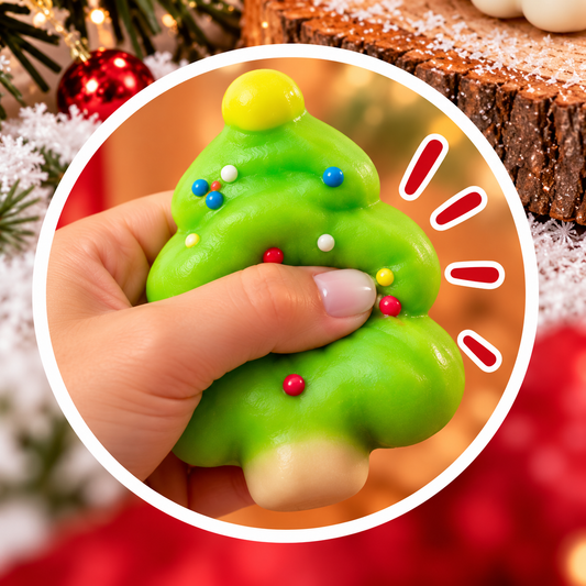 Squishy Crocante Árvore de Natal