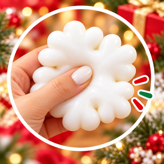 Squishy Crocante Floco de Neve
