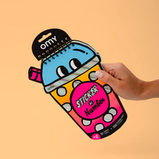 Livro de Atividades STICKER BY NUMBER