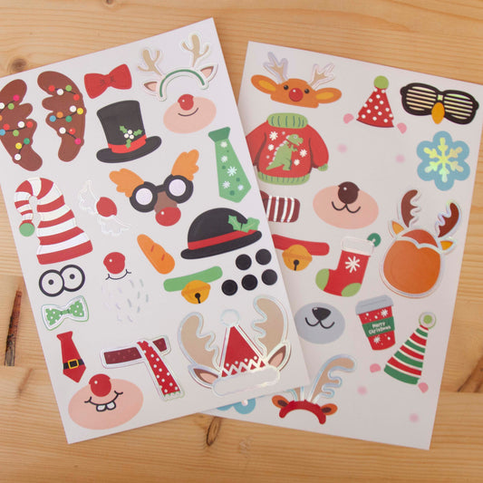 Stickers A5 Christmas Funny