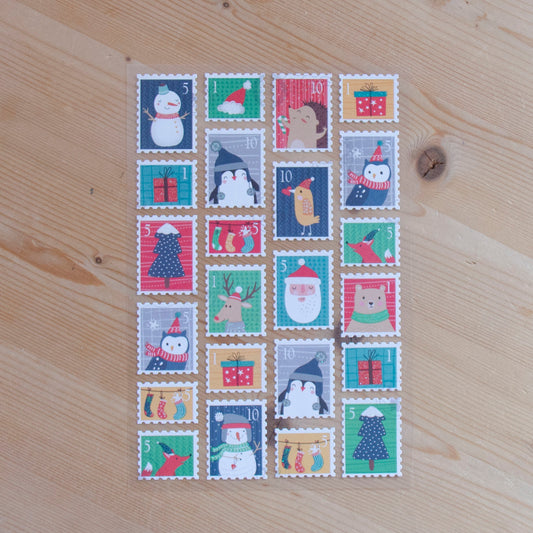 Stickers A5 Christmas Selos de Natal