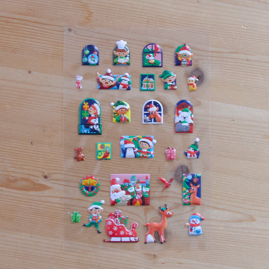 Stickers A5 c/relevo Christmas Sweet