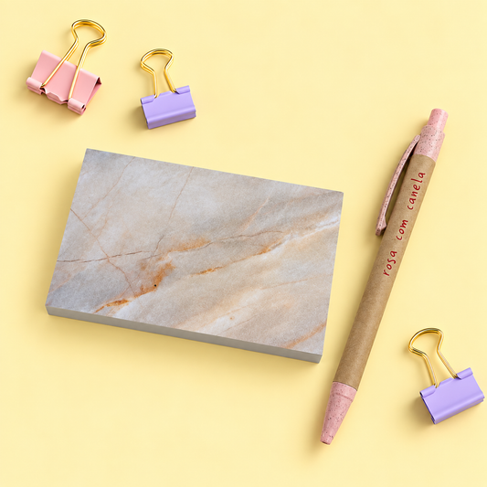Sticky Notes 75x125mm Stone