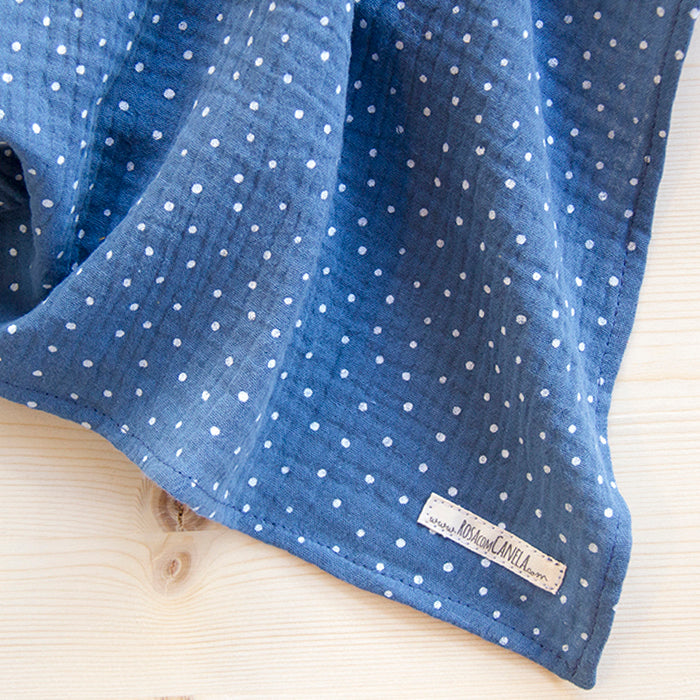 Swaddle 120 x 120 cm Blue