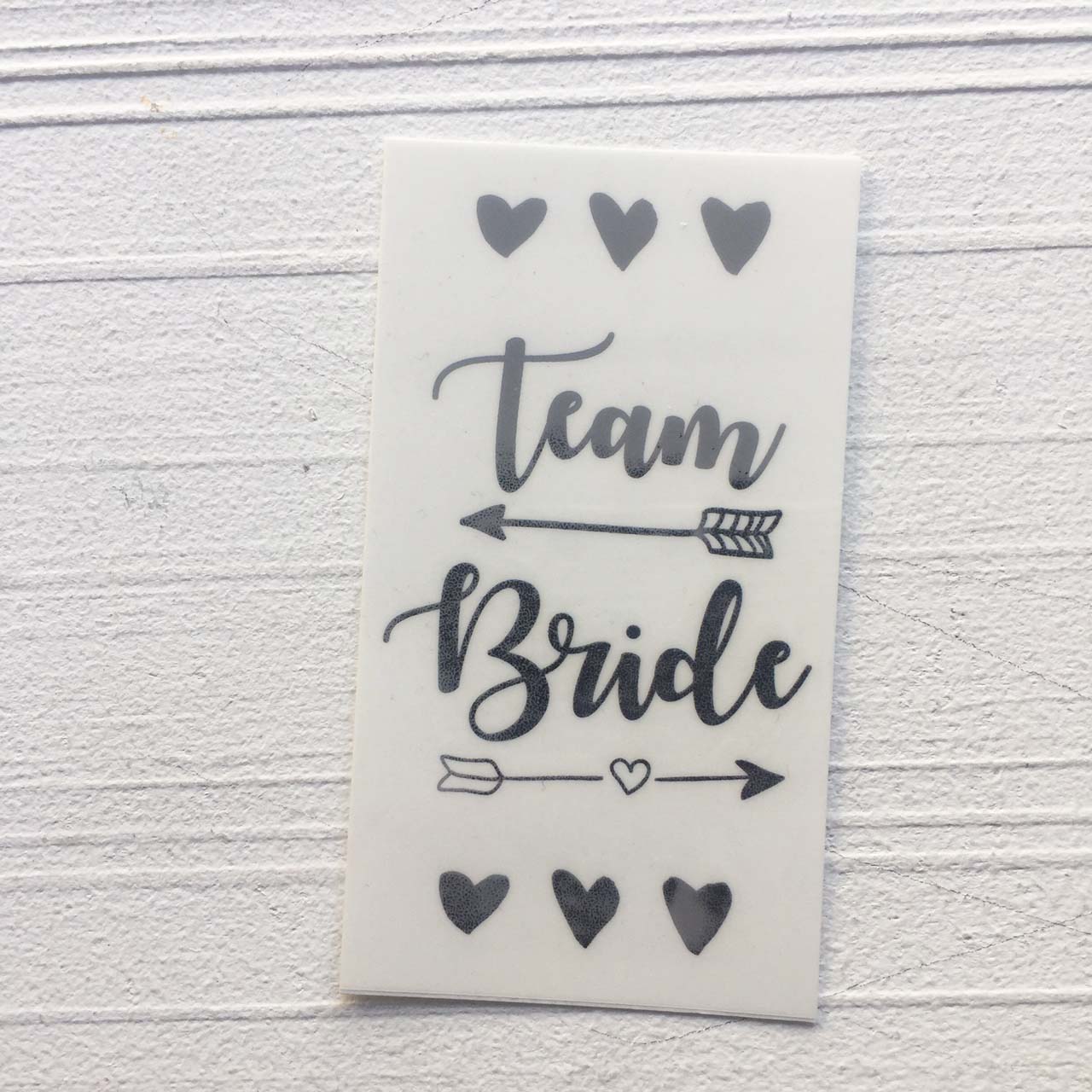 Tatuagem 5 x 9 cm Team Bride