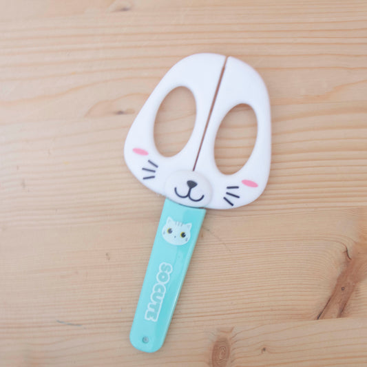 Tesoura Gato Branco Meow