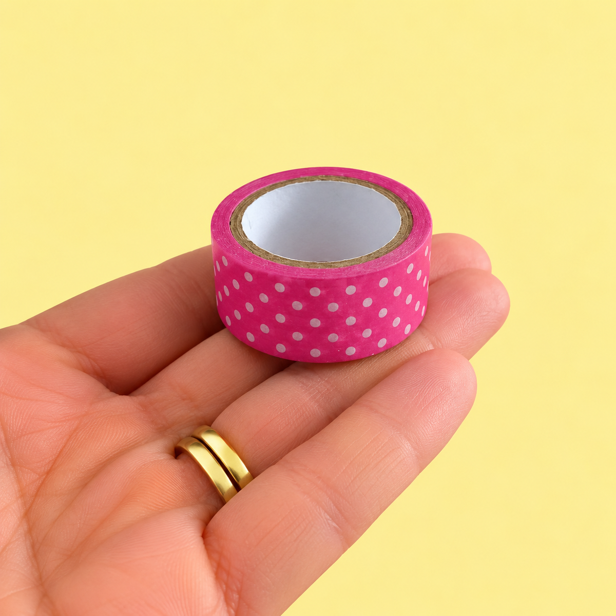 Washi Tape (15mm x 5m) Dots ROSA