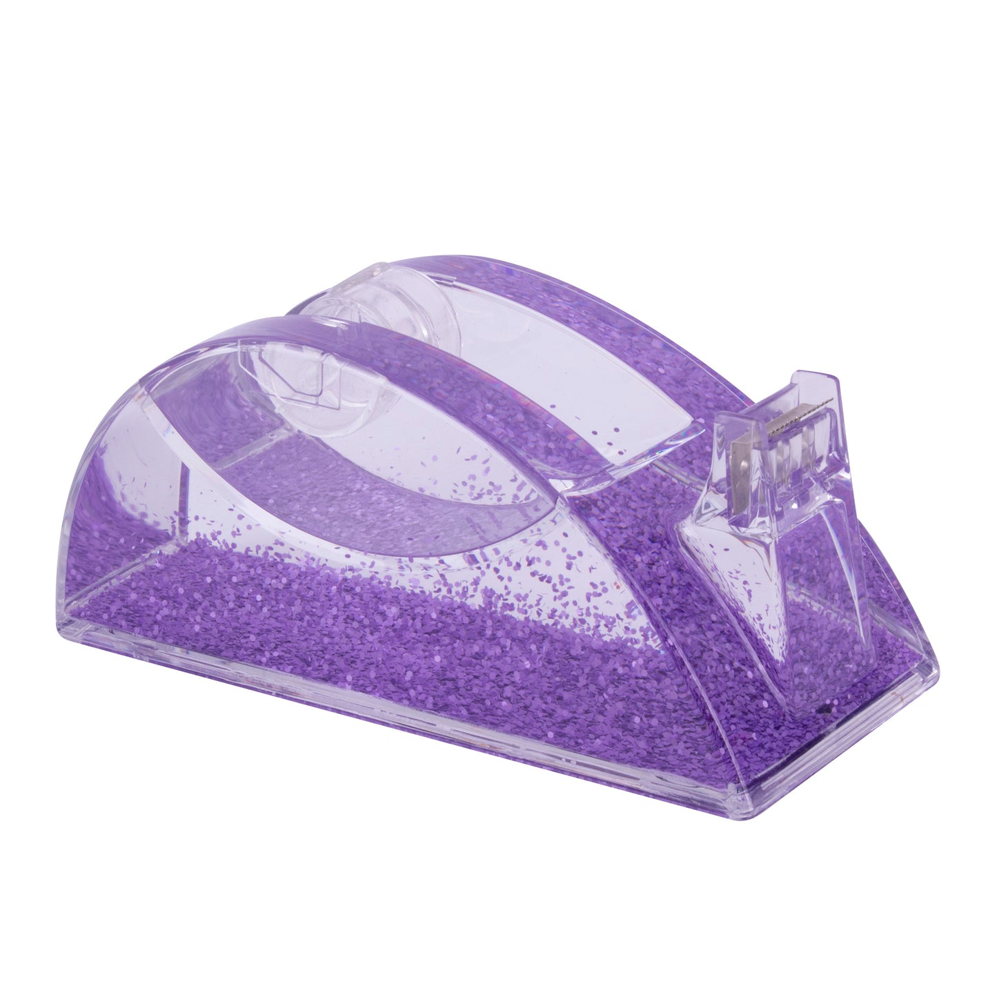 Suporte de fita cola Glitter Lilás
