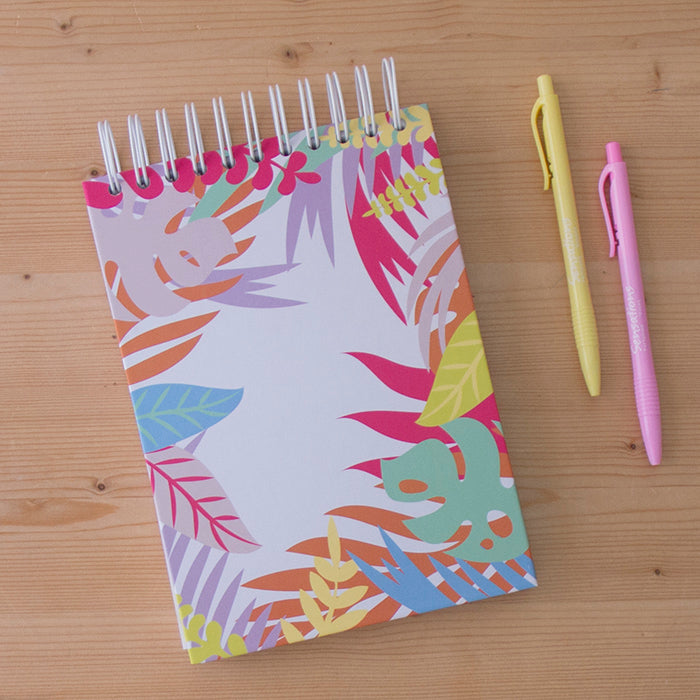 Caderno A5 Argolas Topo Capa Dura Tropical