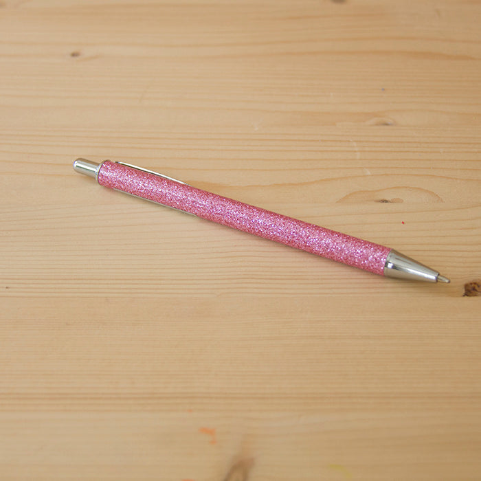 Caneta Glitter Rosa