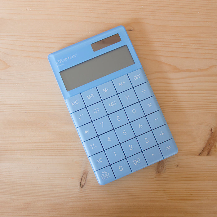 Calculadora de Secretária Office Box LT-D12 Azul